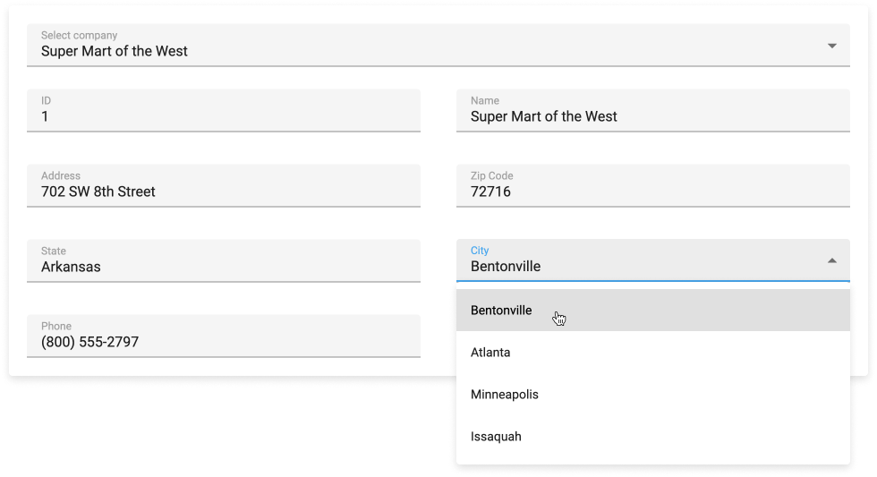 Auto-Generated Form Layout