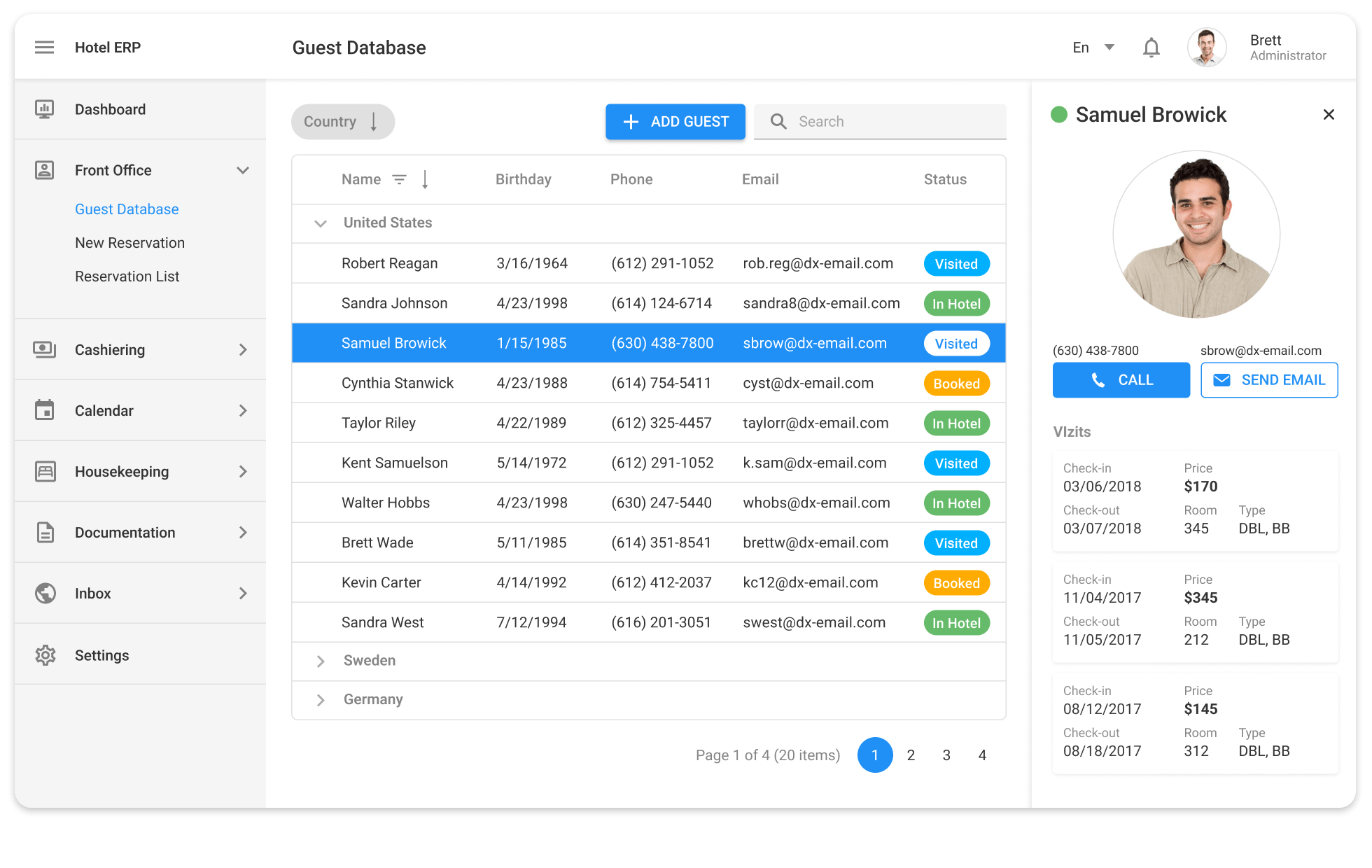 DevExtreme components