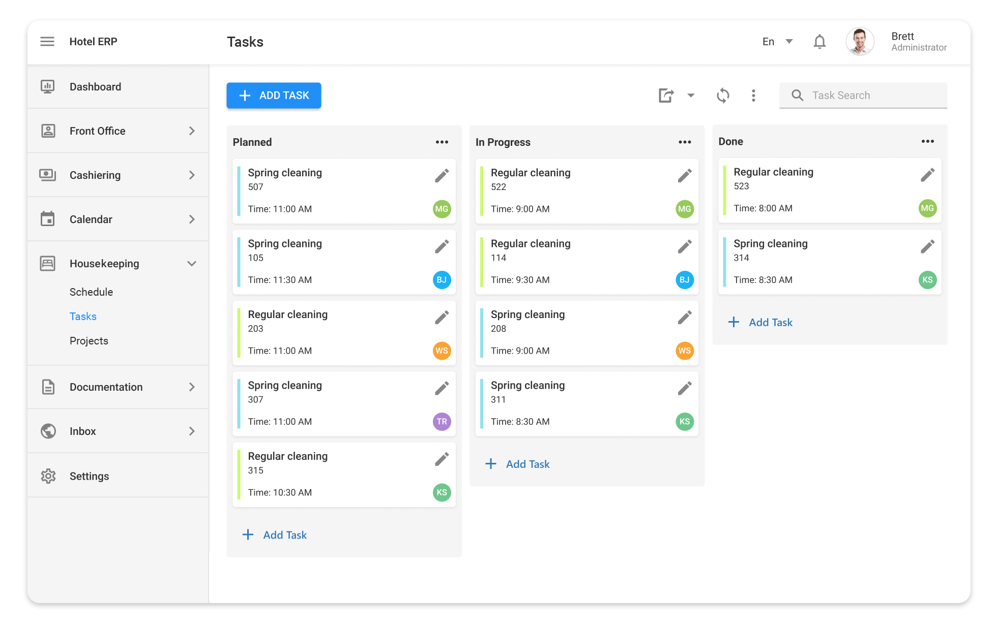 Project & Task Management Kanban