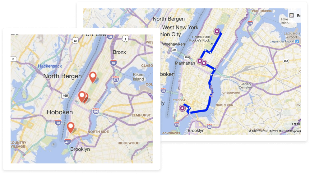 Bing Maps Routing API knows the shortest route that visits all🌯 ...