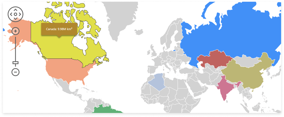 Predefined Vector Maps