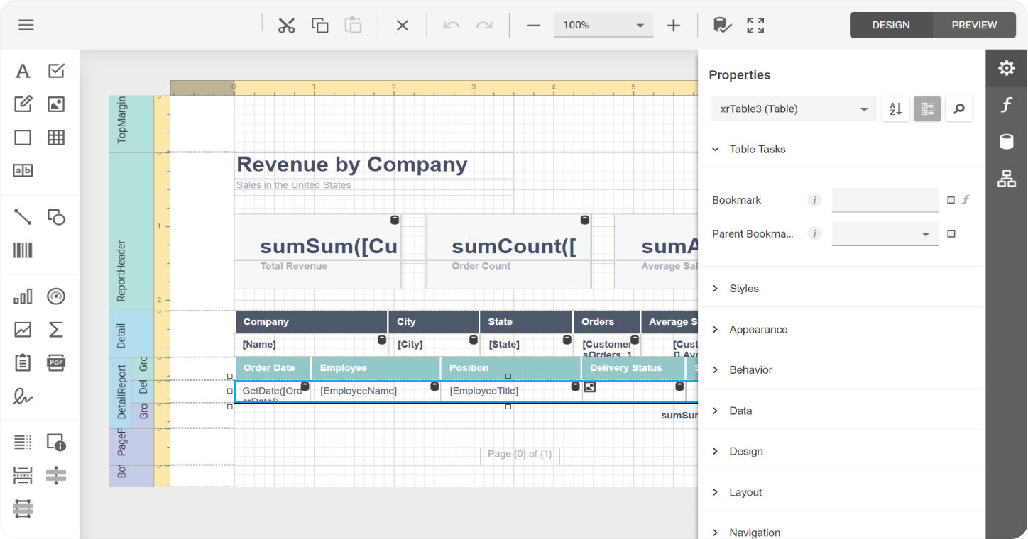 Cross-platform Reporting