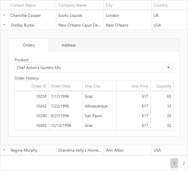 New NamedTemplate Helper for Creating Complex Views | DevExpress