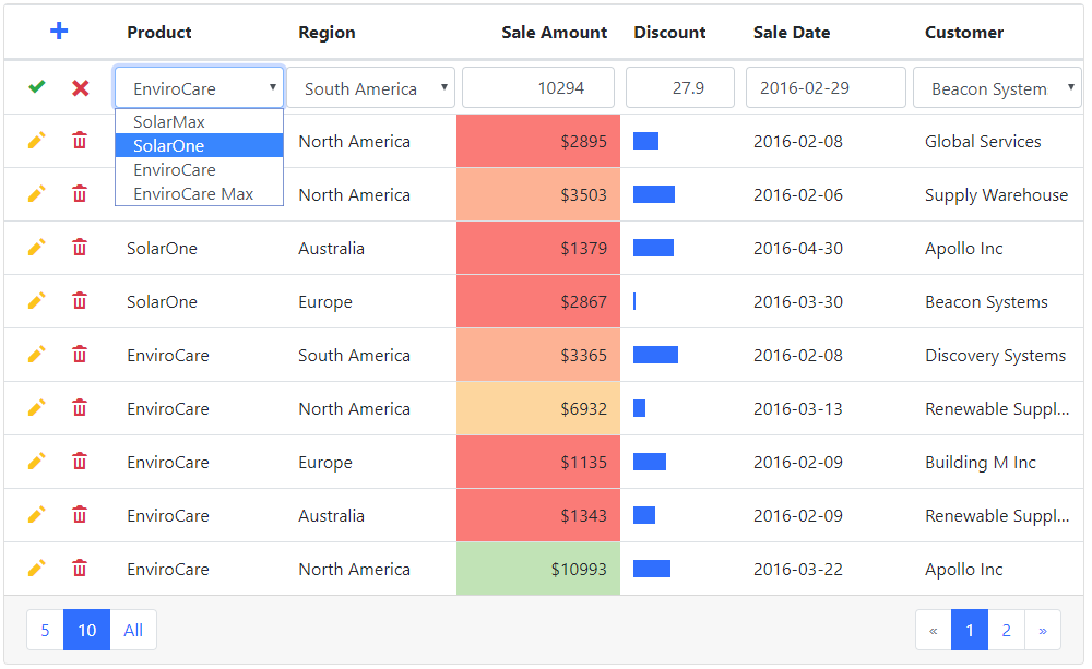 DevExpress HTML5 JavaScript Widgets - Filter Builder | DevExtreme