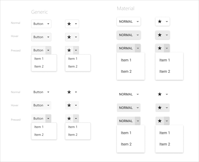 New DevExtreme Dropdown Button Widget | DevExpress