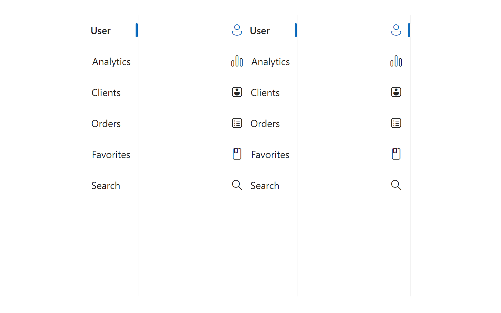 Tabs Orientation Example - DevExpress