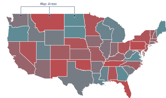 DevExtreme ChartJS VectorMap