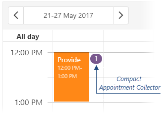 Scheduler Compact Appointment Collector