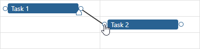 DevExtreme Gantt - Insert Dependency