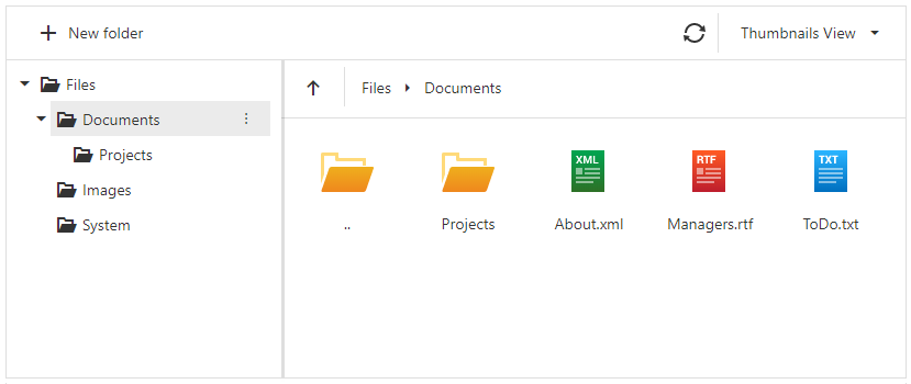 Recent Documents Folder Manager