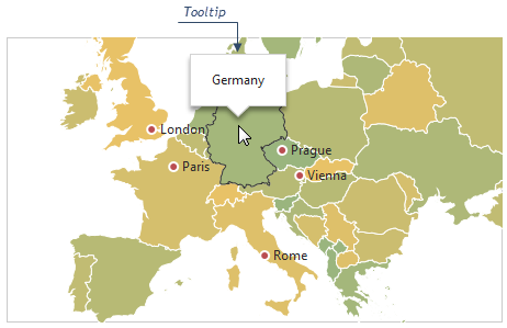 DevExtreme ChartJS VectorMap