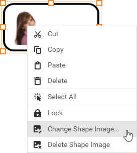 Custom Shape Image Context Menu