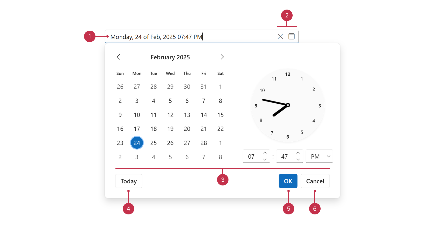 DateBox elements