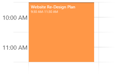 Scheduler One-Time Appointment