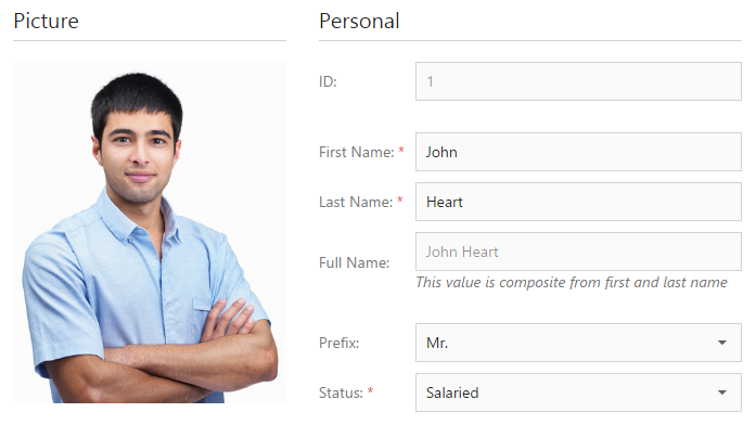 Form With Image