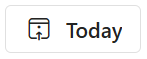 DevExtreme Scheduler toolbar today button