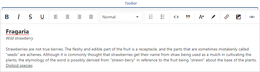 DevExtreme HTML5 JavaScript HTML Editor Toolbar