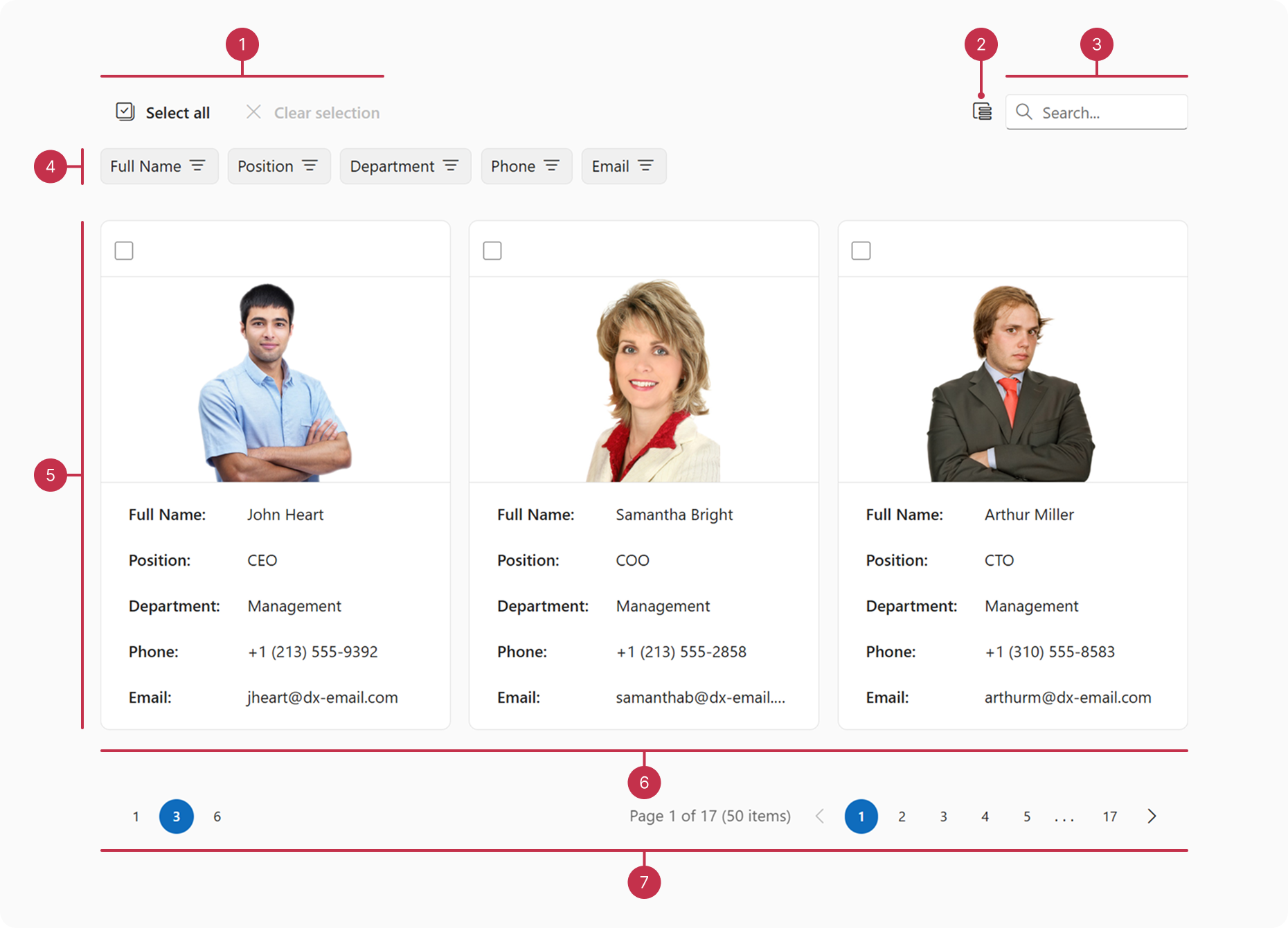 CardView elements